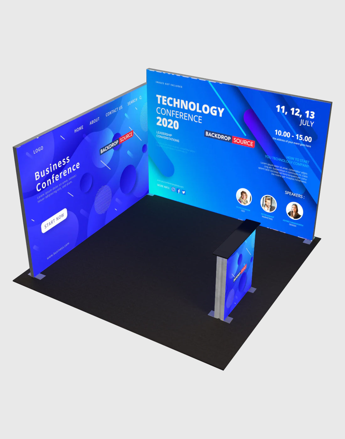 SEG Modular Lightbox Display Kit - Model 8