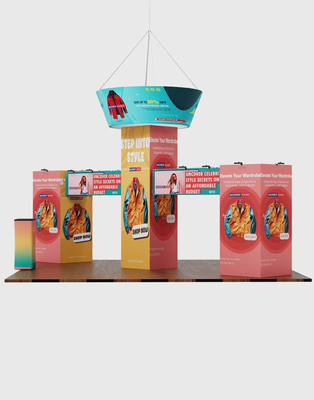 Modular Booth Kit 9m x 6m – Model 2 | Custom Trade Show Booth ...