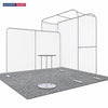 Modular L Arch TV Display Exhibition Kit for 3m Wide Booths