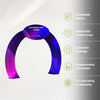 Modular Fabric Exhibition Archway Stand with Custom Header