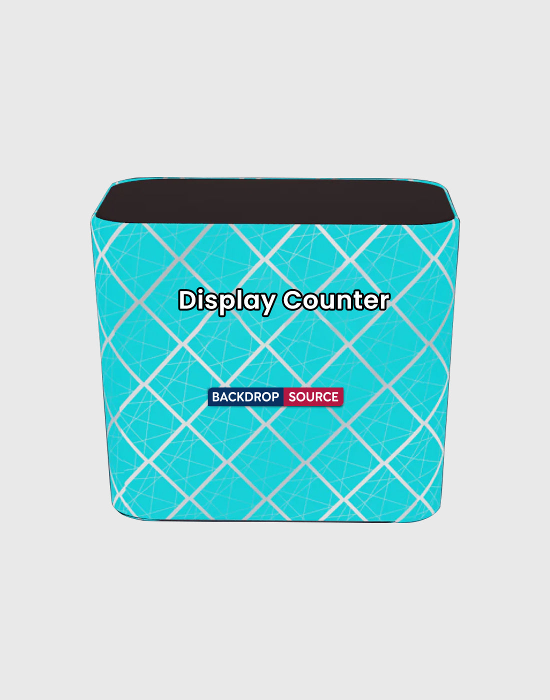Backlit fabric Led Counter Display 1 m/1.2 m/1.8 m W