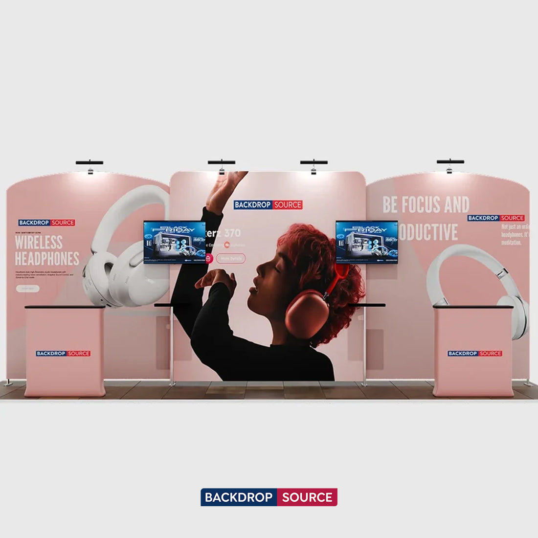 Portable Exhibit Display 6m x 3m - Model 10