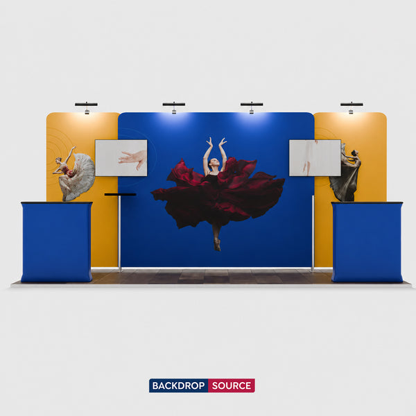 Portable Exhibit Display 6m x 3m - Model 4