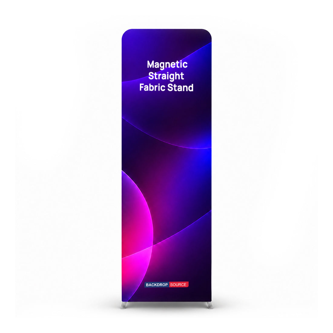 Magnetic Straight Fabric Banner Stand - included in Magnetic Straight & Slope Fabric Banner Stand Exhibition Kit