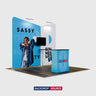 Portable Exhibit Display 3m x 3m - Model 4
