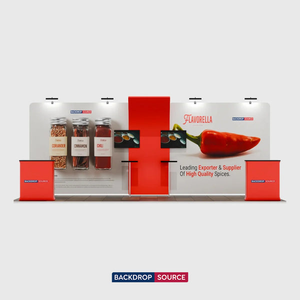 Portable Exhibit Display 6m x 3m - Model 13