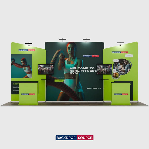 Portable Exhibit Display 6m x 3m - Model 6
