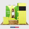 Premium Modular L Arch TV Display Exhibition Kit for 3m Wide Booths