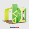 Premium Modular L Arch TV Display Exhibition Kit for 3m Wide Booths