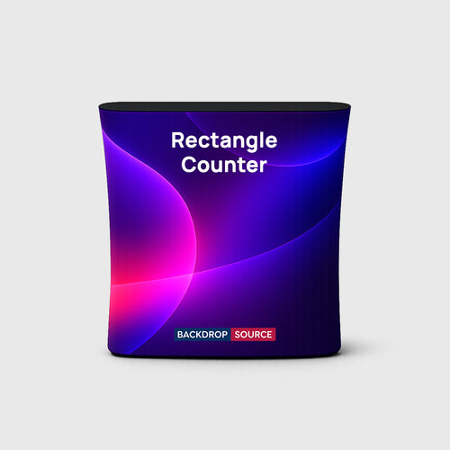 Rectangle Fabric Exhibition Counter for Podium & Booth Displays