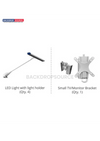6m Straight Backdrop with Round Top Exhibition Kit