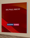 Wall-Mounted SEG Fabric Display – 60mm Depth