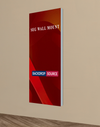 Wall-Mounted SEG Fabric Display – 60mm Depth