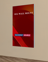 Wall-Mounted SEG Fabric Display – 60mm Depth