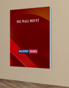 Wall-Mounted SEG Fabric Display – 60mm Depth
