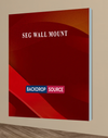 Wall-Mounted SEG Fabric Display – 60mm Depth