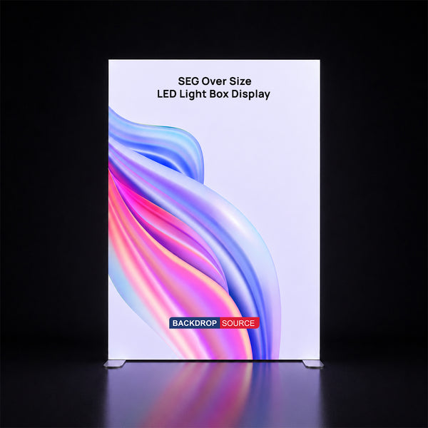 SEG Over Size Light Box Display - 3m W x 4m H