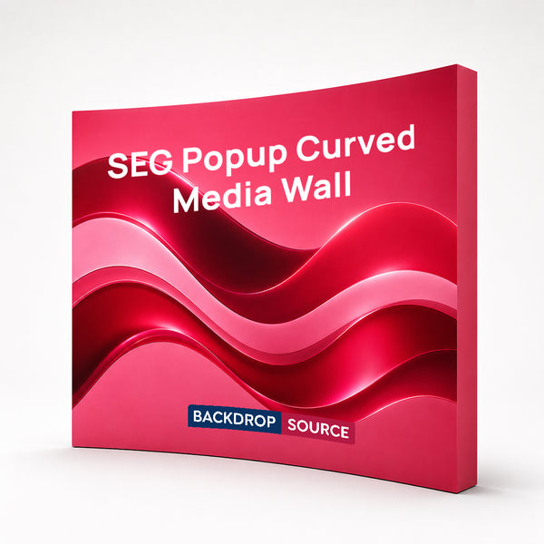 SEG Popup Curved Media Wall