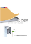 SEG Frameless  Fabric LED Light Box Display - 4m W x 2.5m H