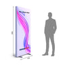 SEG Fabric Media Wall - 1m W x 2m H