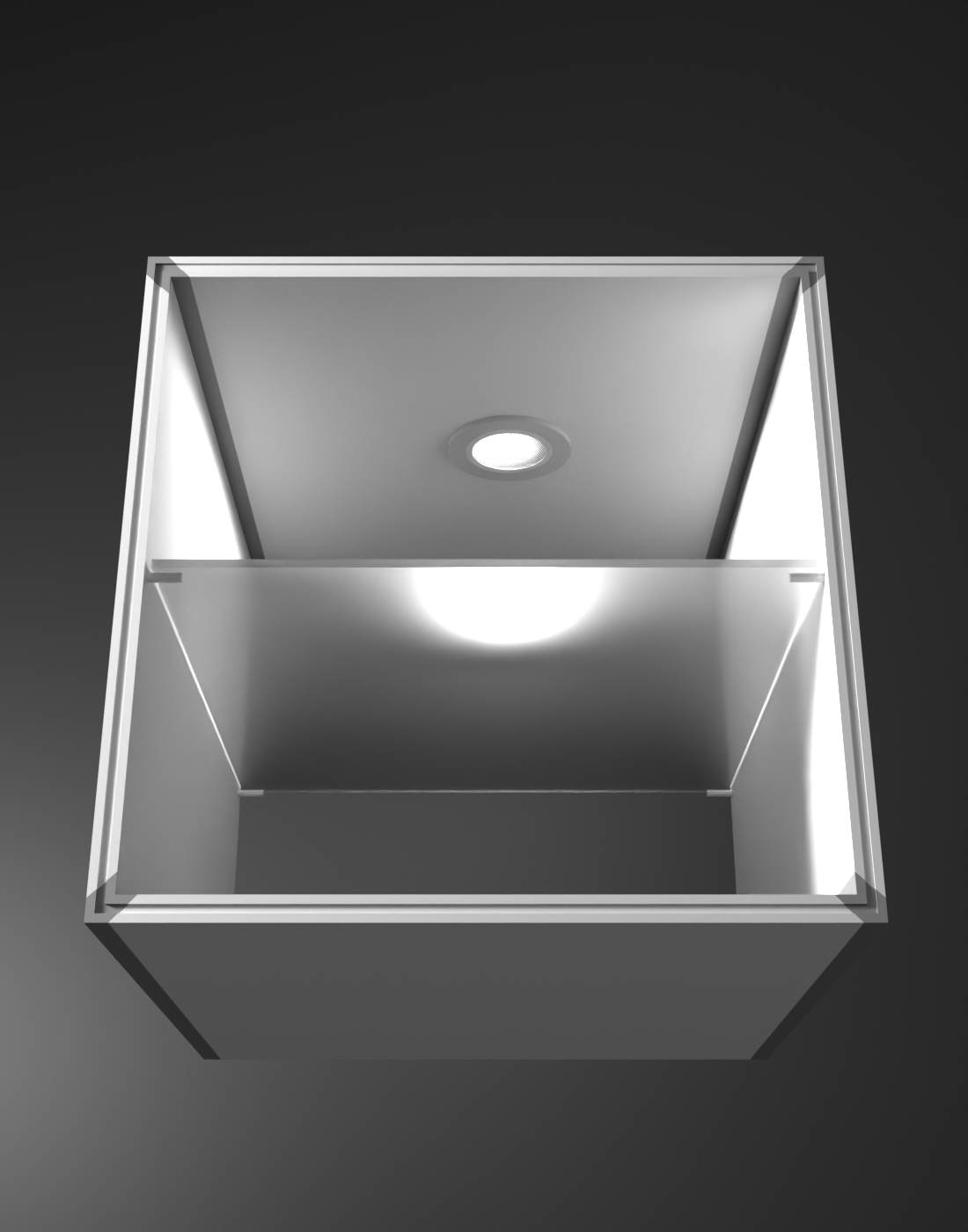 SEG Popup - Internal Showcase with Recessed LED Ring