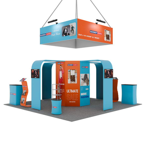 Modular Booth Kits 6m x 6m - Model 02