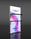 LED light box with Shelves