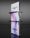 LED light box with Shelves