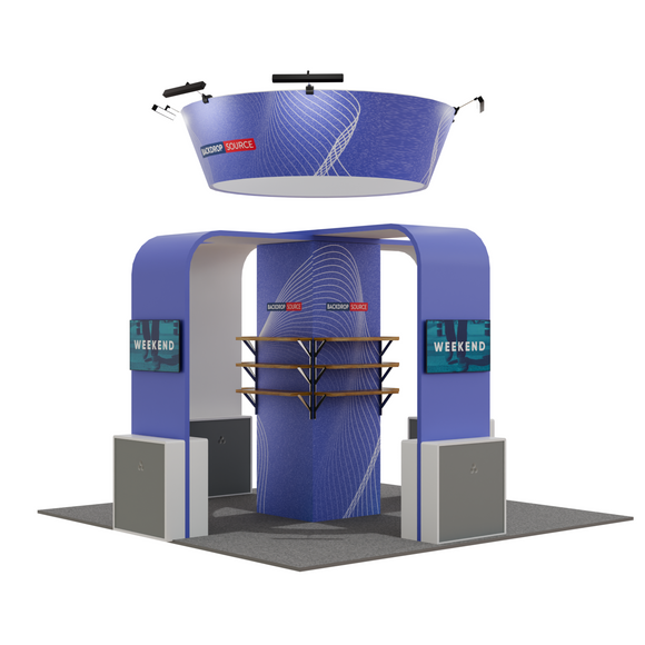 Modular Booth Kits 6m x 6m - Model 03