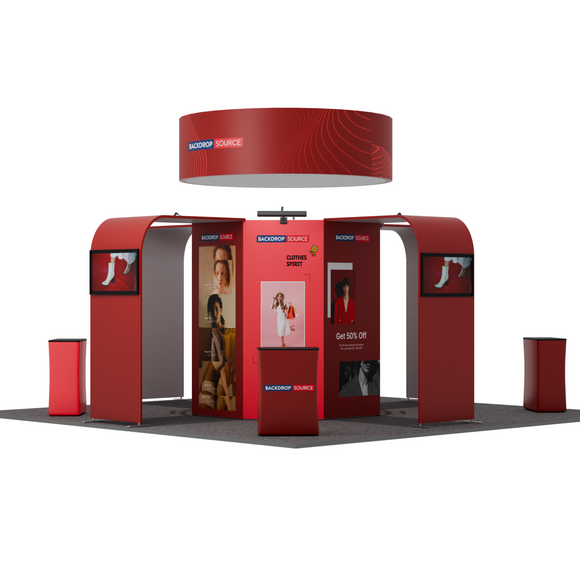 Modular Booth Kits 6m x 6m - Model  06