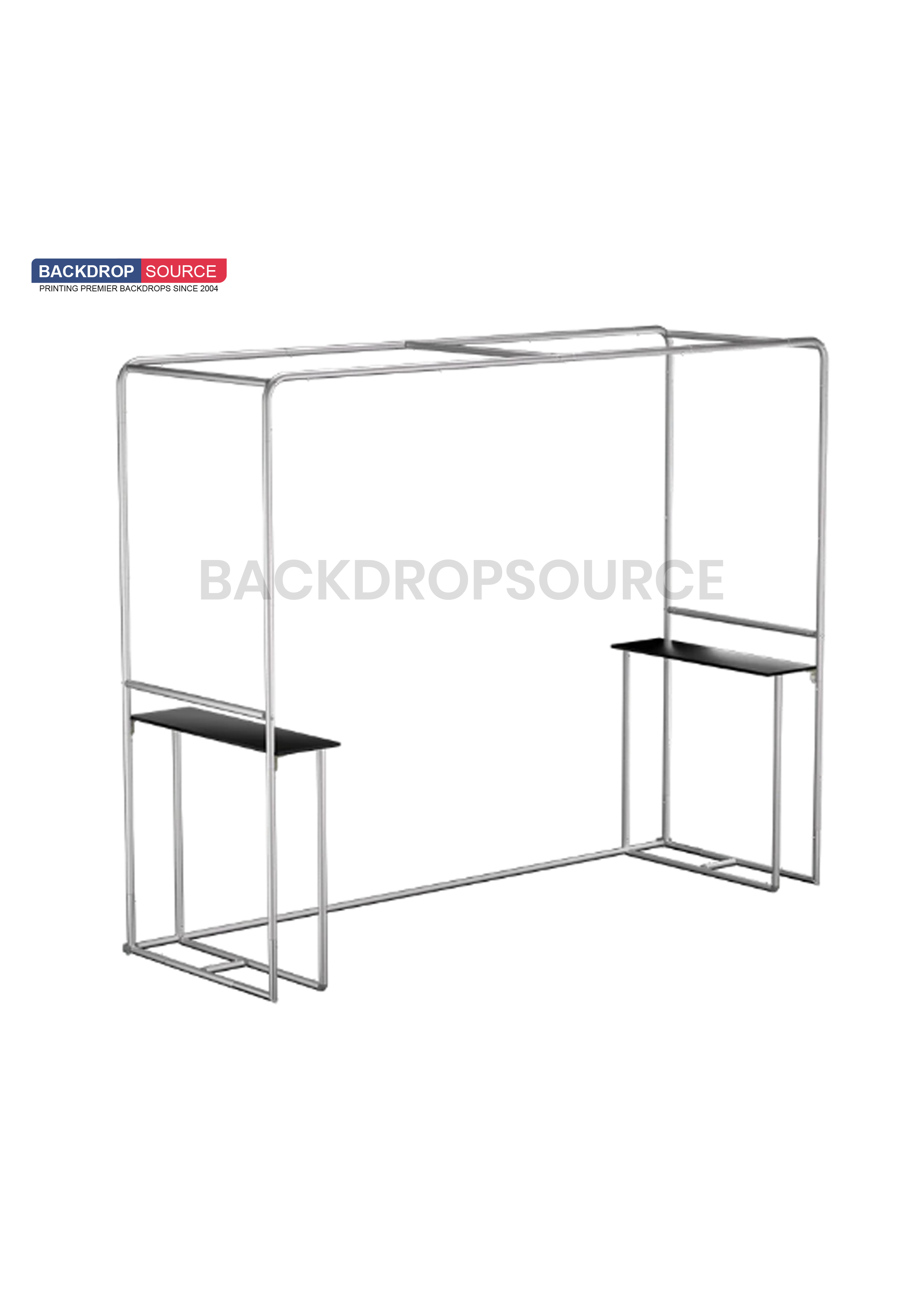 Square Arch Trade Show Booth with Shelf | Custom Event Display UK ...