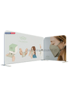 Straight Tension Fabric Media Wall Backdrop for All Events