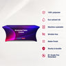 Custom Printed Stretch Table Covers for Exhibitions