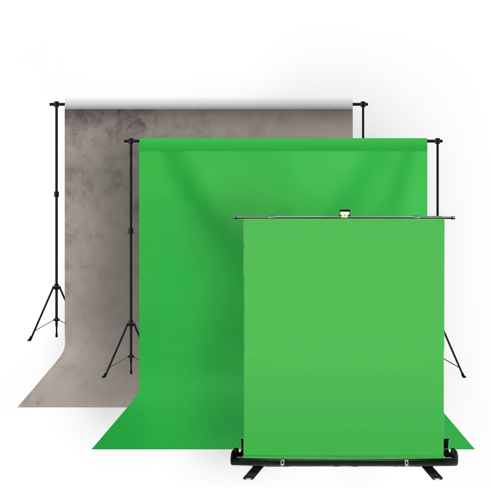 Kate Solid Green Screen Fabric Backdrop for Photography