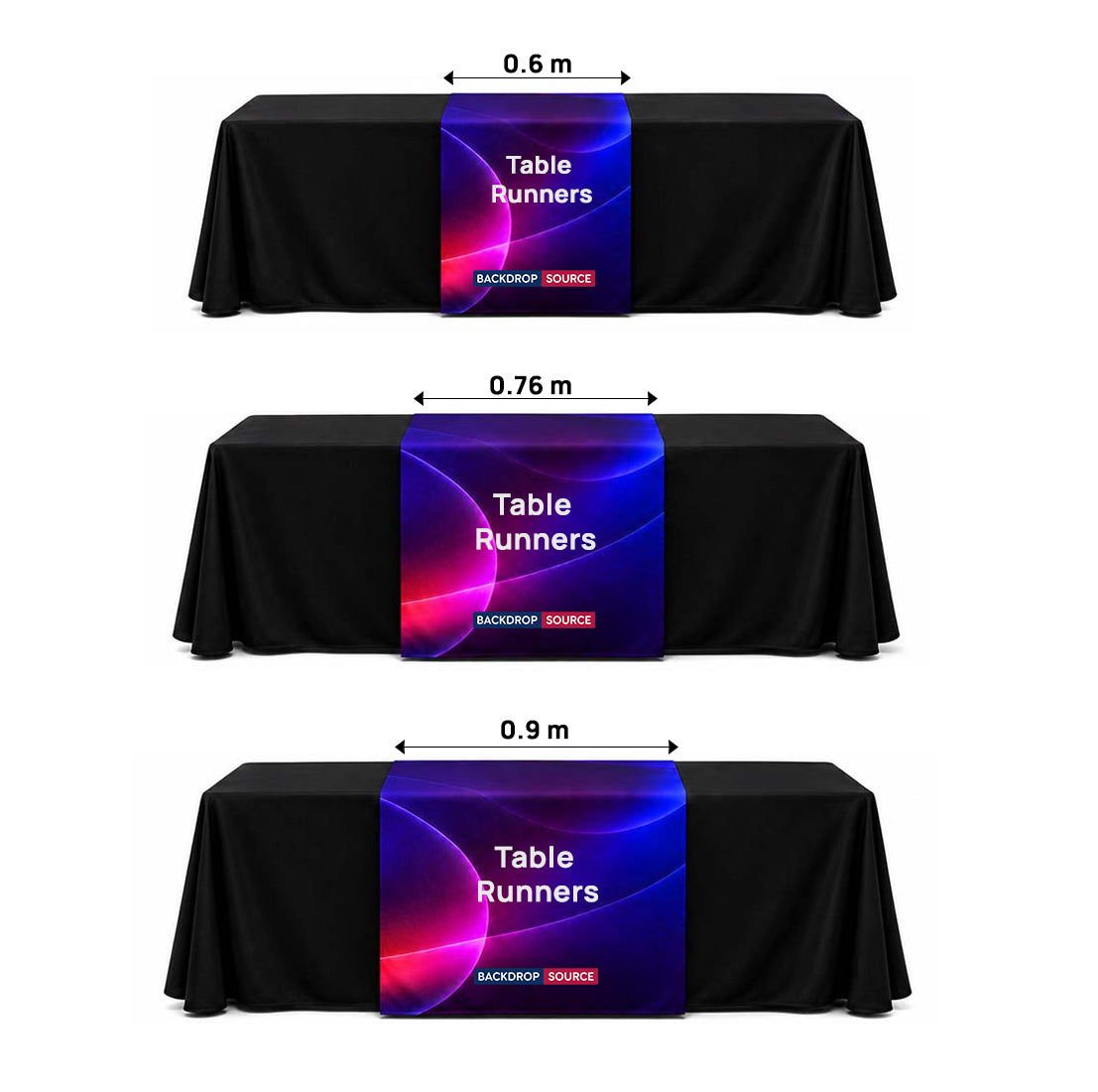 Personalized Table Runners – Custom Printed Logo Table Runner