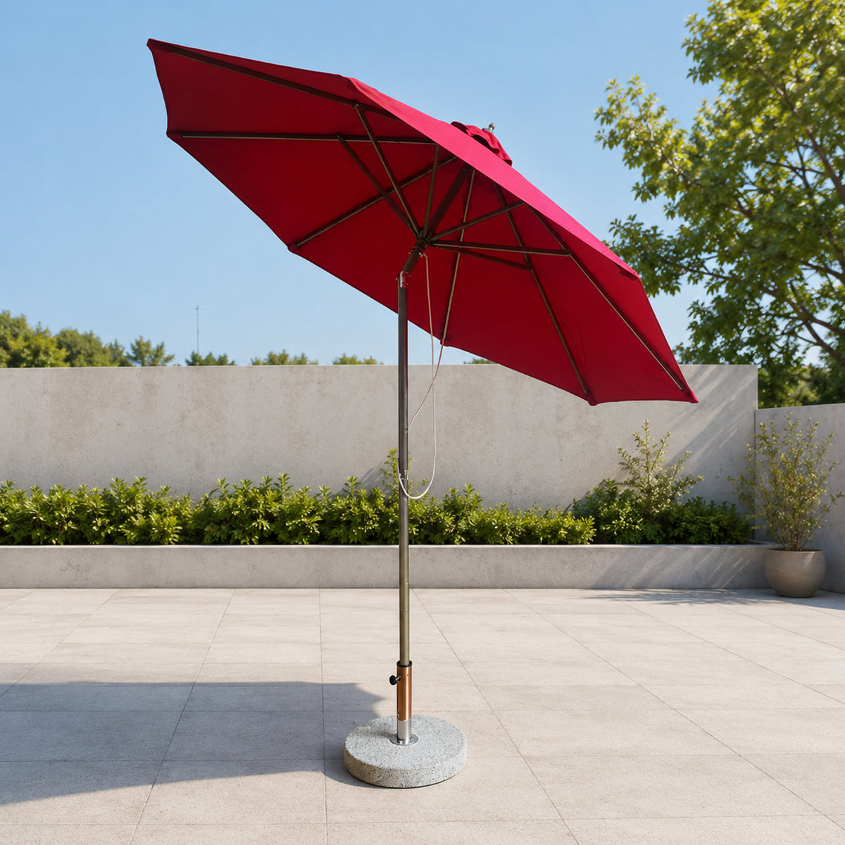 Tilting Patio Umbrellas – 2.7m x 2.7m