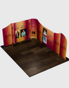 Magnetic Fabric Booth Display - Model 5 (5m x 5m)