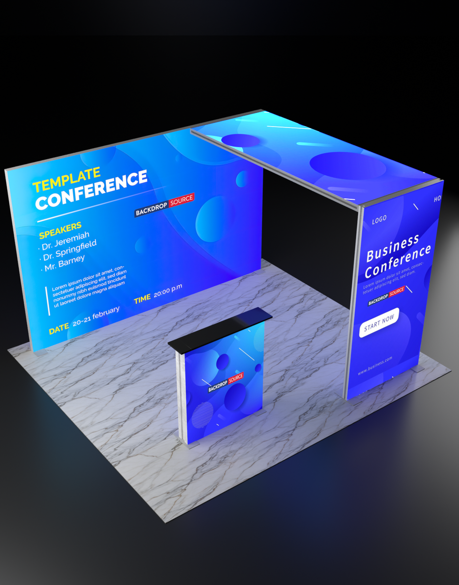 3m SEG Modular Lightbox Display for Tradeshows - Model 1 | Custom Event ...