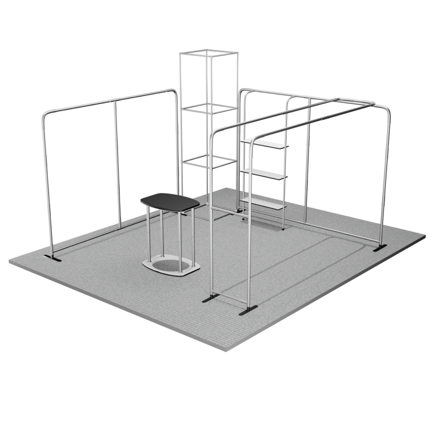 Modular Booth Kits 6m x 6m - Model 01