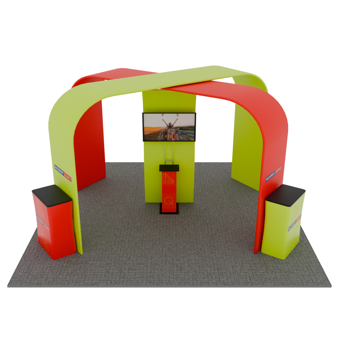 Modular Booth Kits 6m x 6m - Model 05