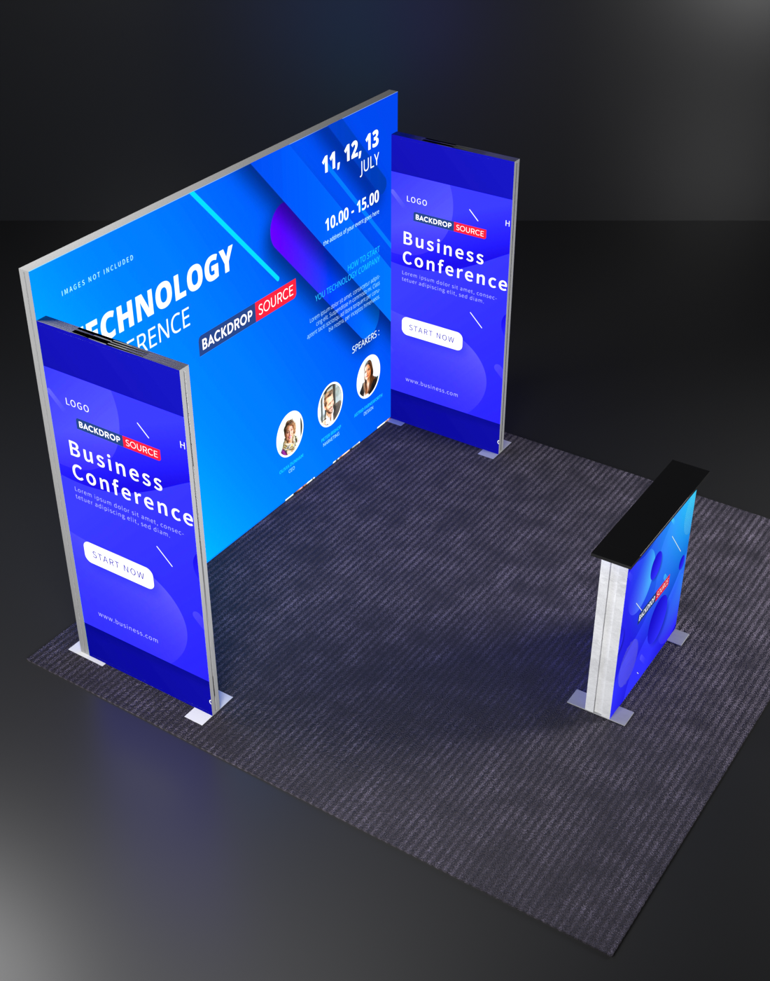 Modular Light Box Display SEG Modular Lightbox Display Kit - Model 6 | Custom Event Display UK ...
