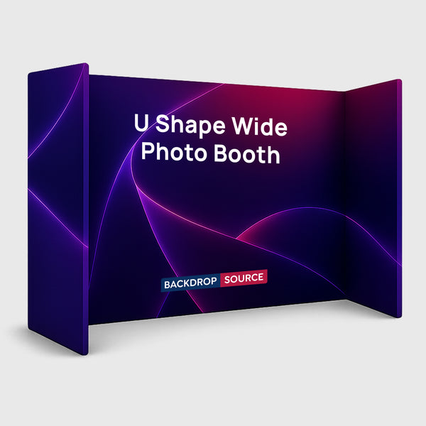 U Shape Wide Photo Booth