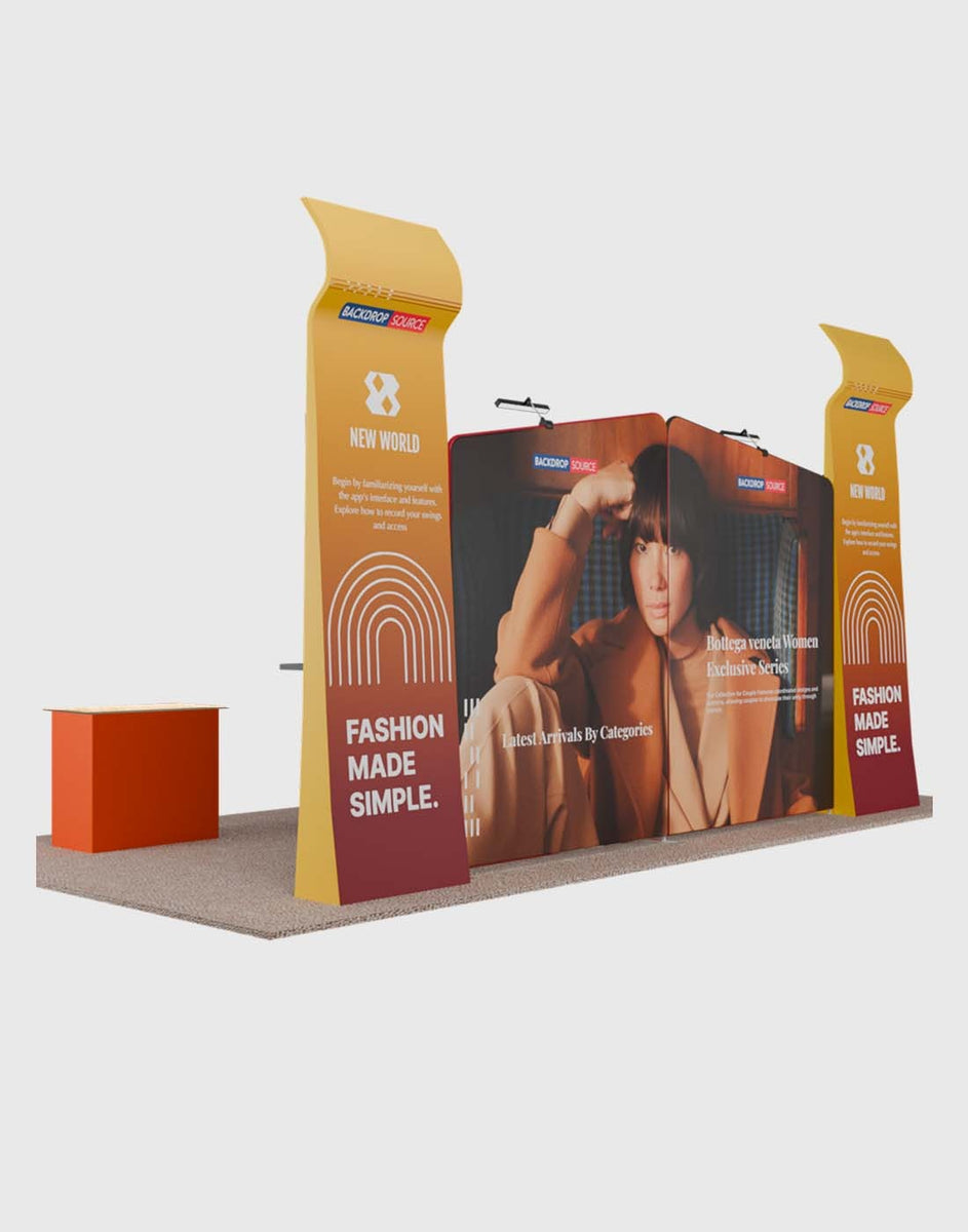 Portable Exhibit Display 6m x 3m – Model 22 | Premium Modular Trade ...