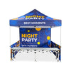 3m x 3m Fabric Event Tent with Folding Counter Table