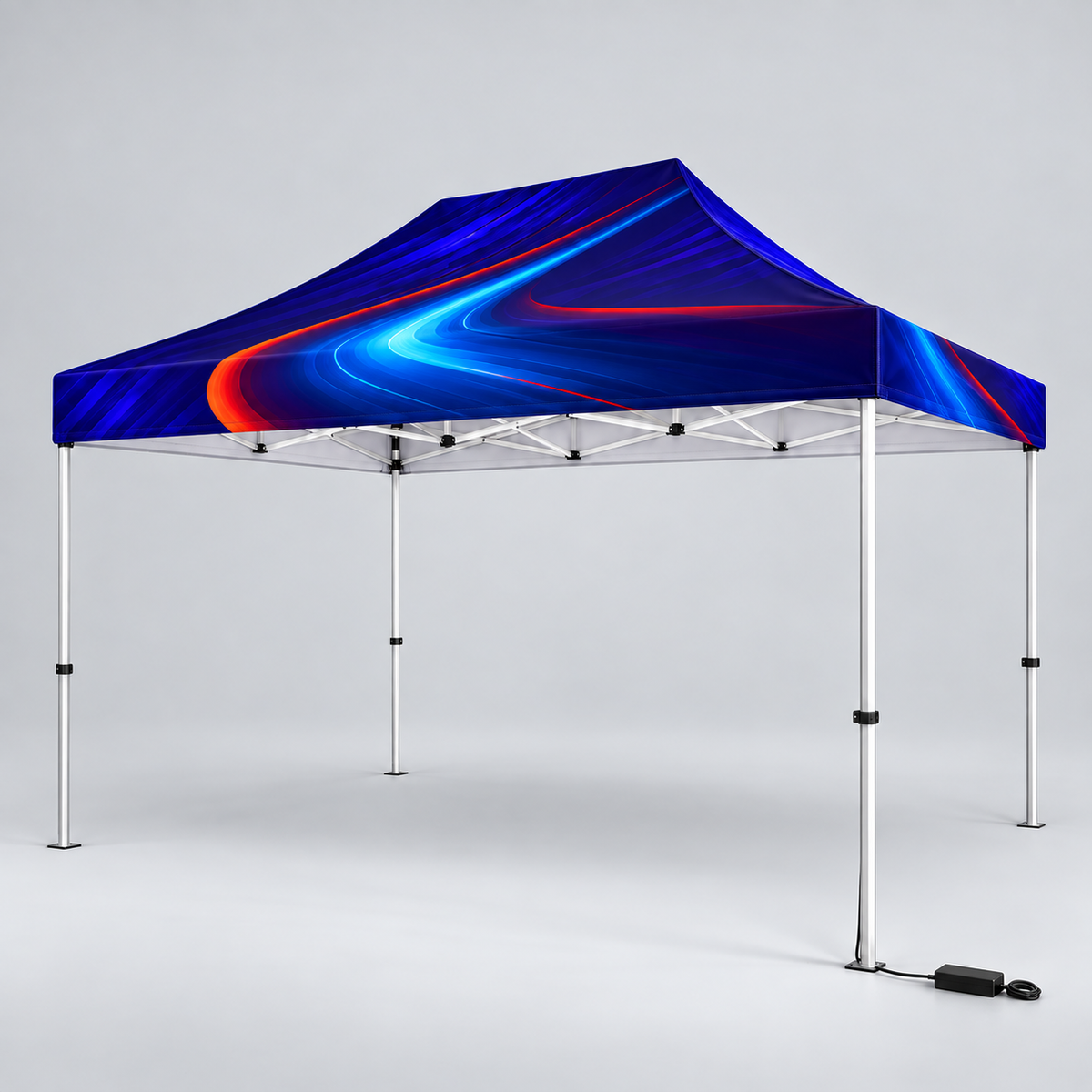 Lighted Canopy Tent – 4.5m x 3m (LED Frame)