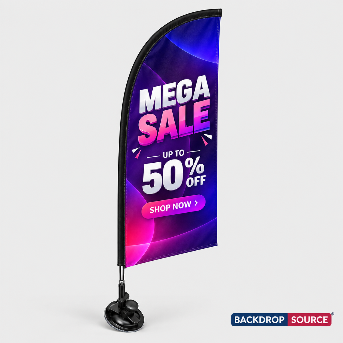 Custom Suction Cup Flags