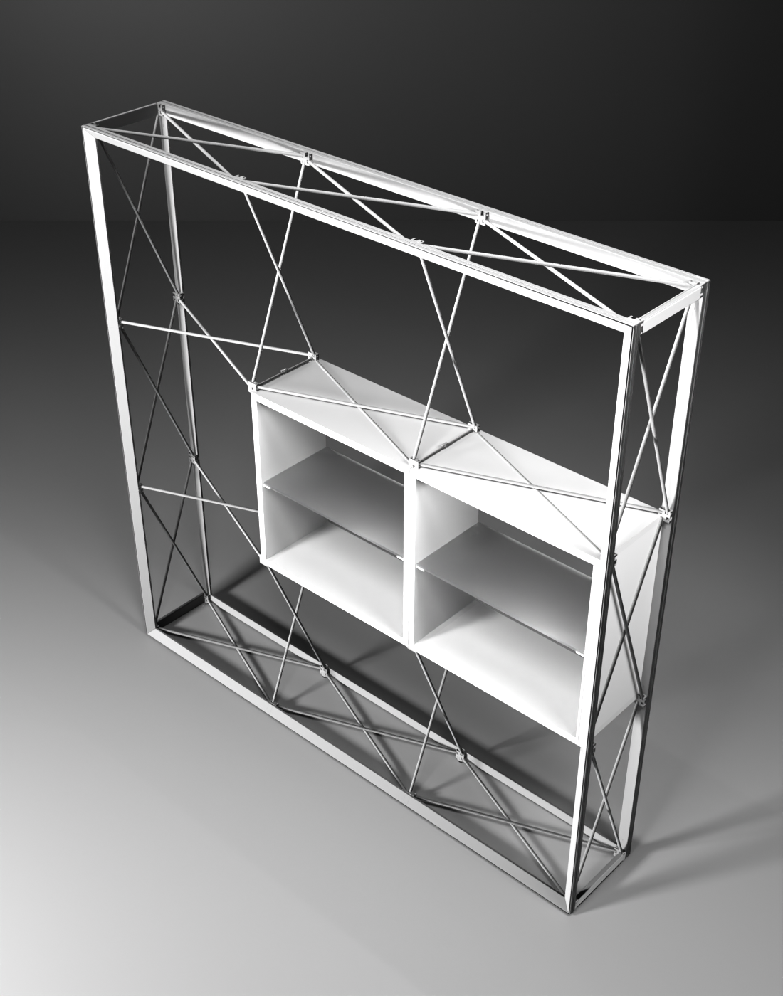 SEG Popup - Internal Showcase with Recessed LED Ring