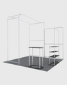 Portable Exhibit Display 3m x 3m - Model 15