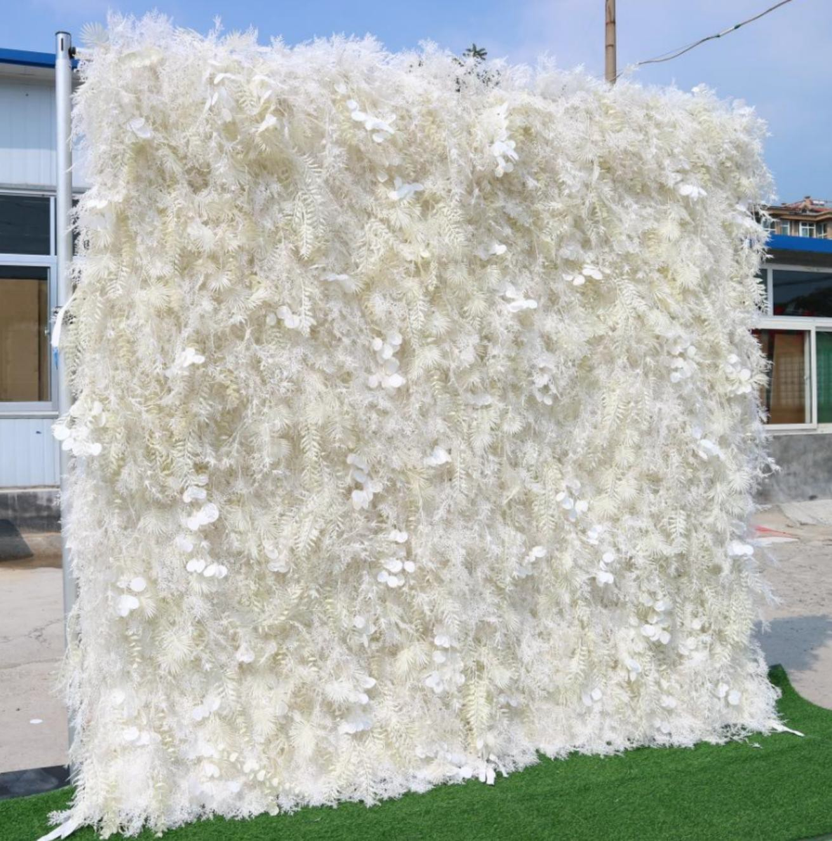 Artificial Floral Event Wall Backdrop | Real Artificial Flower Event ...
