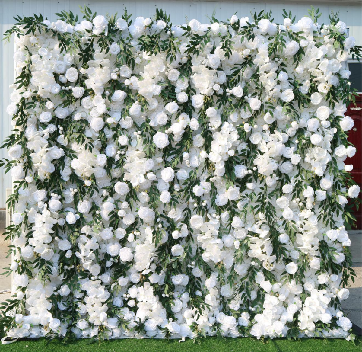 Artificial Floral Event Wall Backdrop | Real Artificial Flower Event ...